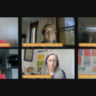 Panelists in FoodCorps' virtual town hall